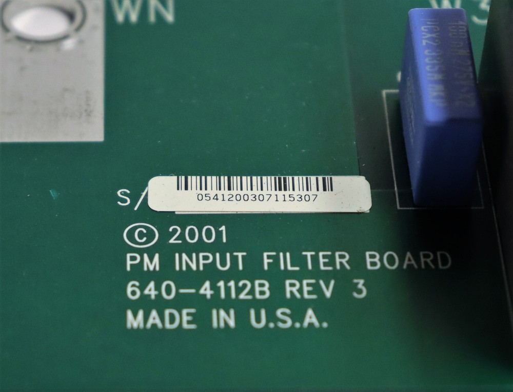 APC 640-4112B REV 3 PM Input Filter Board