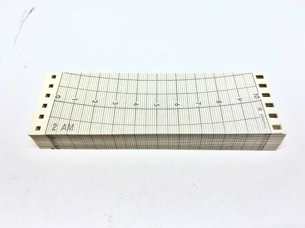 Graphic Controls 55204-6TX Recording Charts