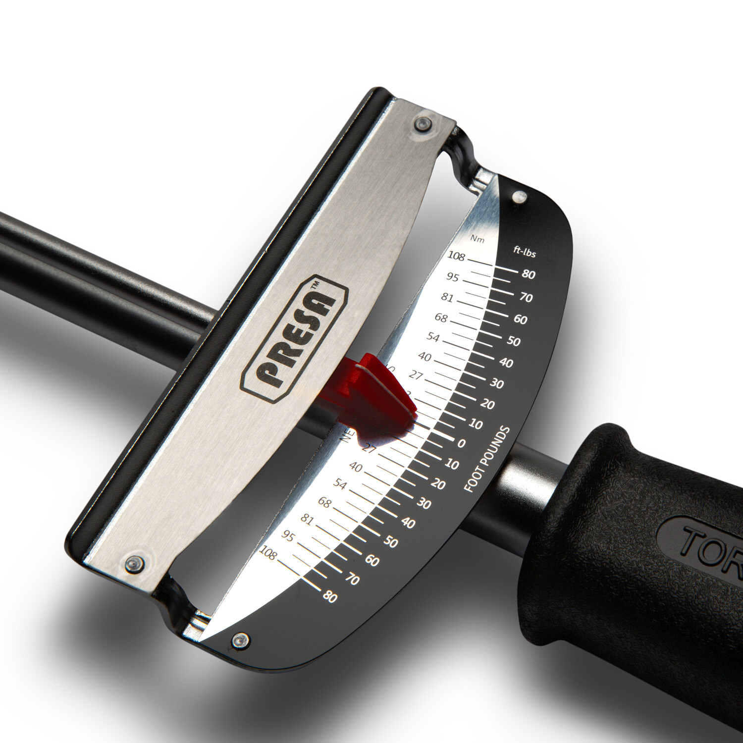 Presa 3/8 in. Drive 10-80 ft-lbs Beam Torque Wrench