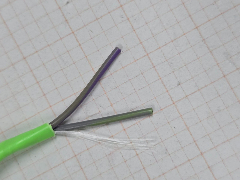 Belden Wire 2285P 18/2C Solid Plenum Light Dimmer Control Cable CMP Green /50ft