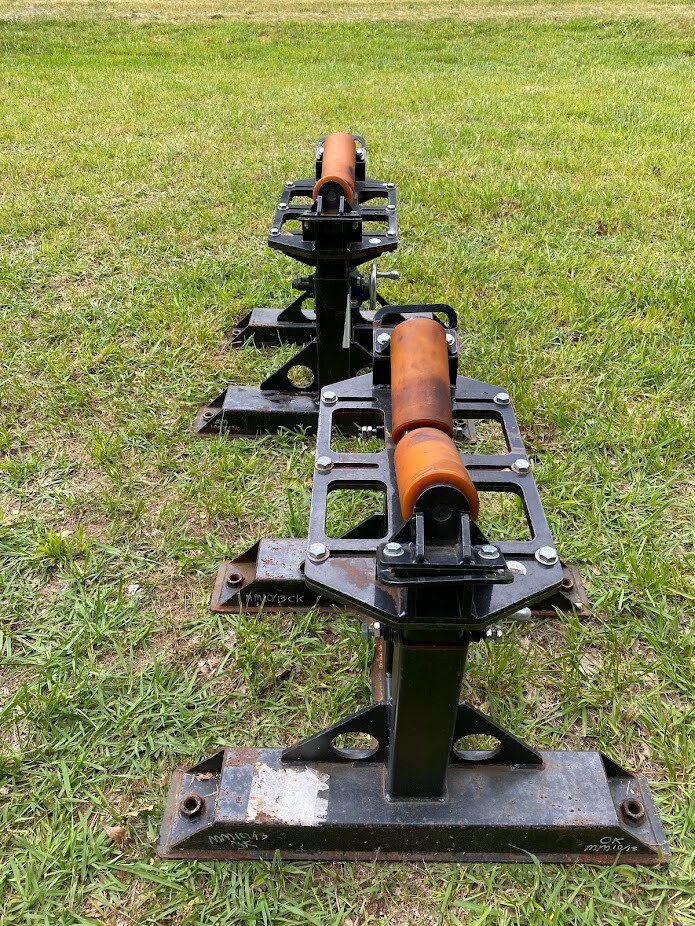 2 LJ WELDING AUTOMATION Model HZD-100 WELDING PIPE ROLLERS