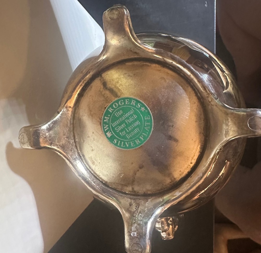 Wm. Rogers & Son Revere Silverplate Water Pitcher