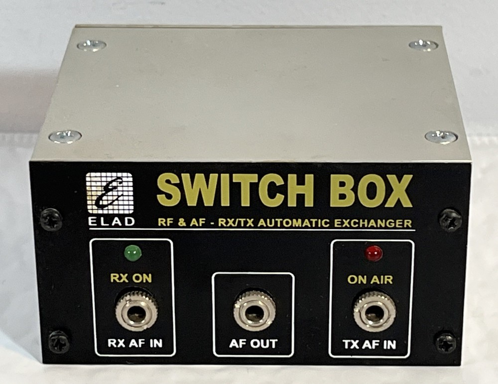 ELAD RF & AF RX/TX Automatic Antenna Exchanger Switch Box Italy