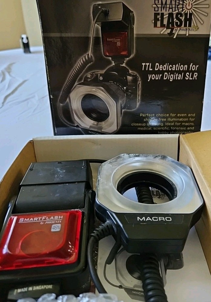 Nikon Phoenix Smart Flash RF-46 Ring Light/Macro Tested
