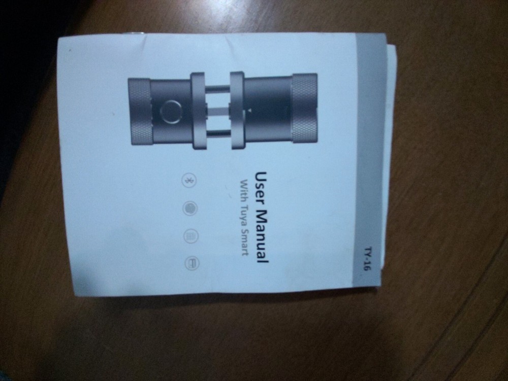 Tuya TY-16 Digital Lock Knob fingerprint code key - READ Description