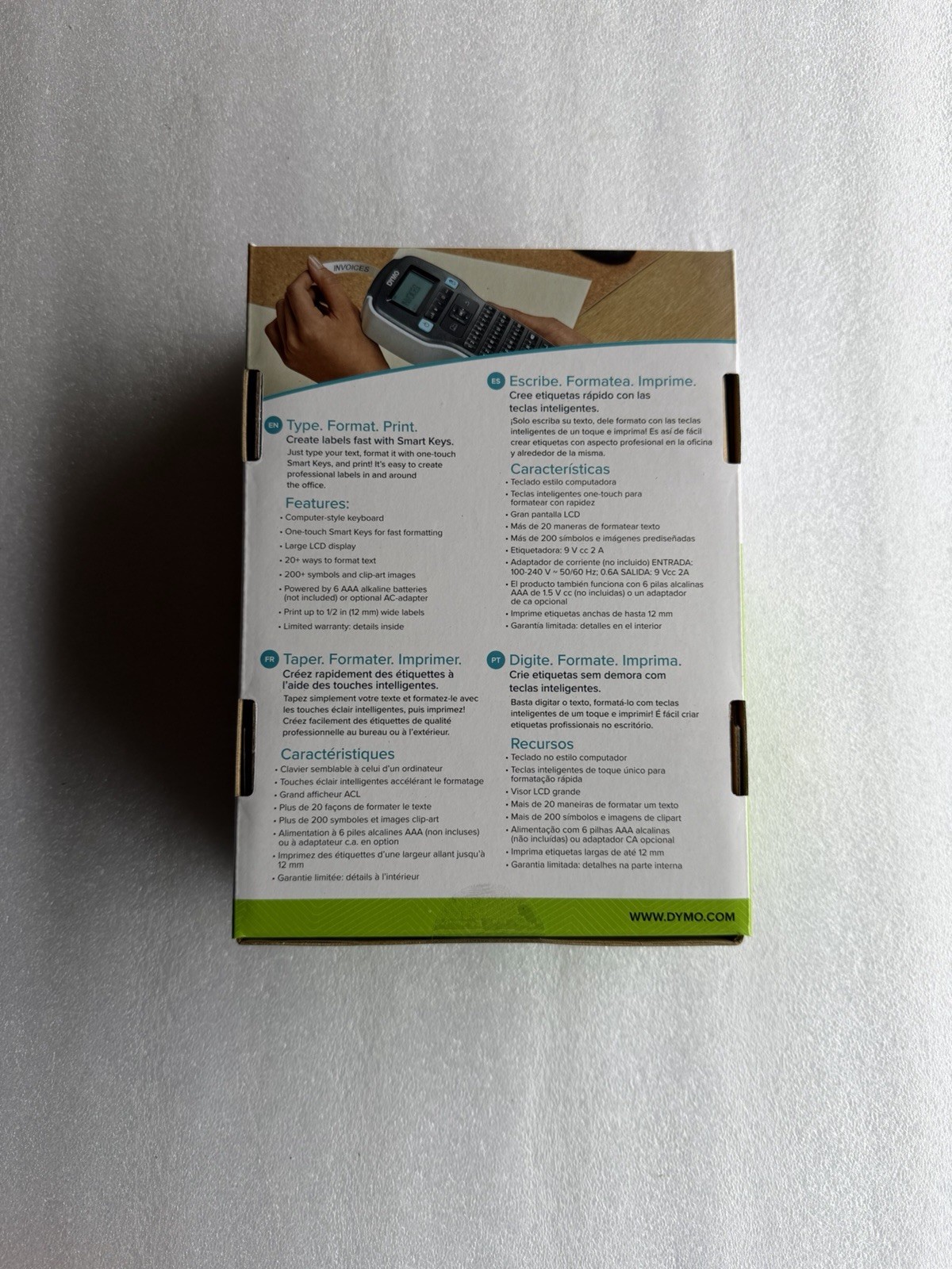 New DYMO LabelManager 160 D1 Label Maker Sealed Box