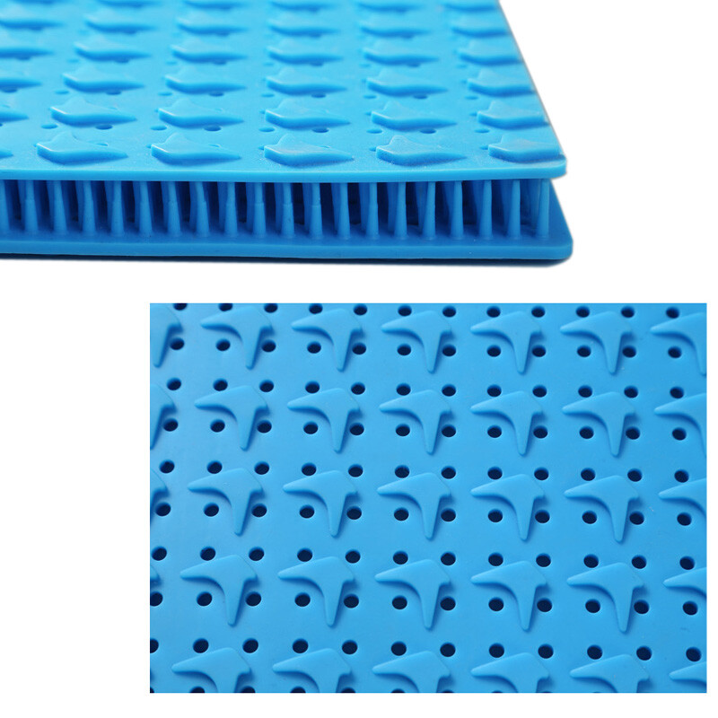 Cuttable silicone pads for various sterilization Tray Case Box Cassettes
