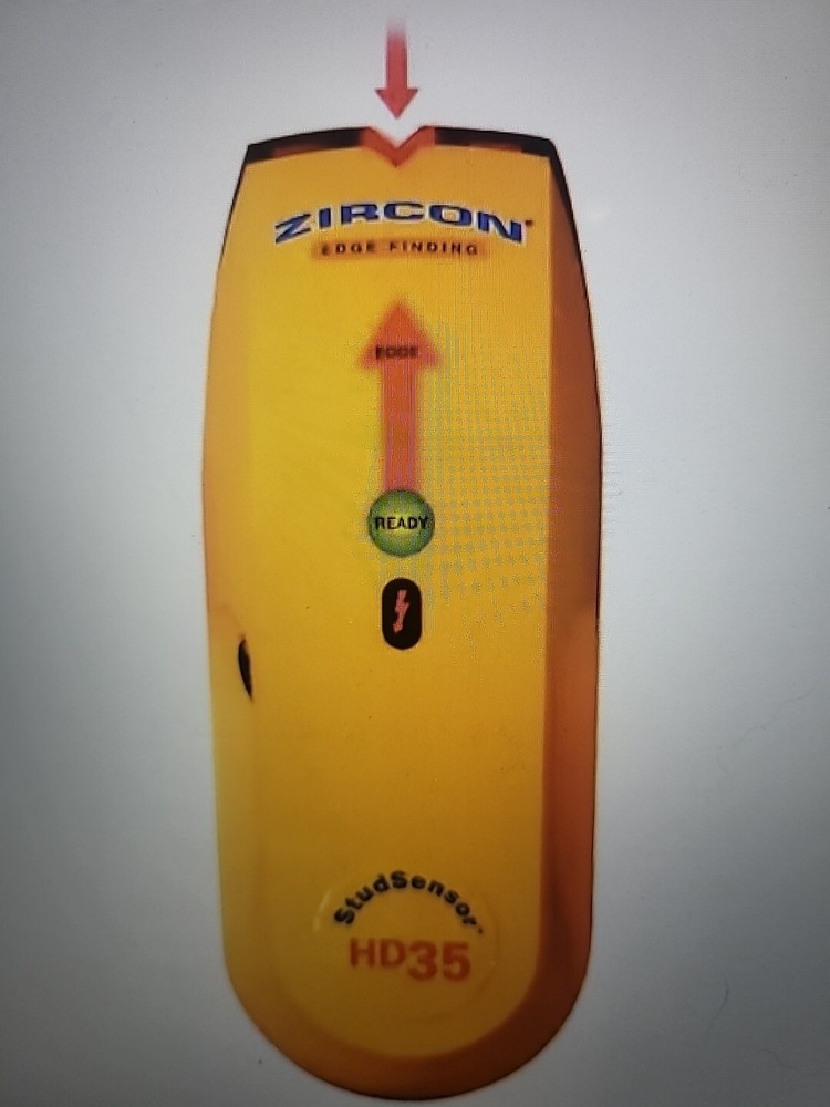 ZIRCON HD35 Stud Sensor Stud Edge Finding  Detection Used