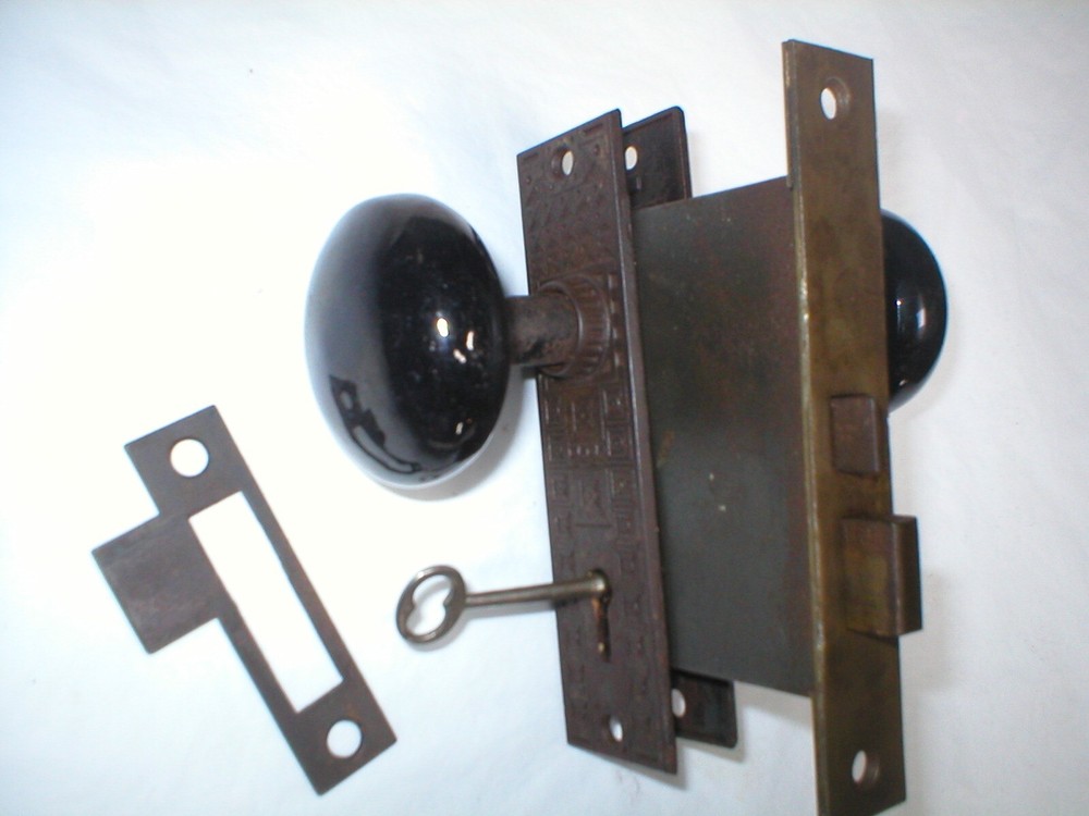 Antique Victorian Era Door Hardware