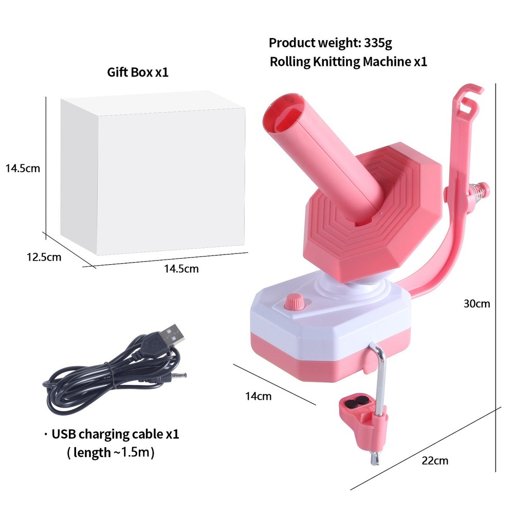 Electric Yarn Winding Machine Fiber String Automatic Ball Wool Yarn Winder Tool