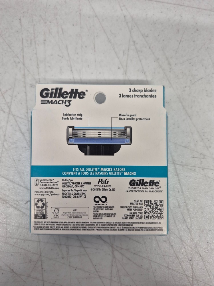 Gillette MACH3 Razor Blade - 10 Count
