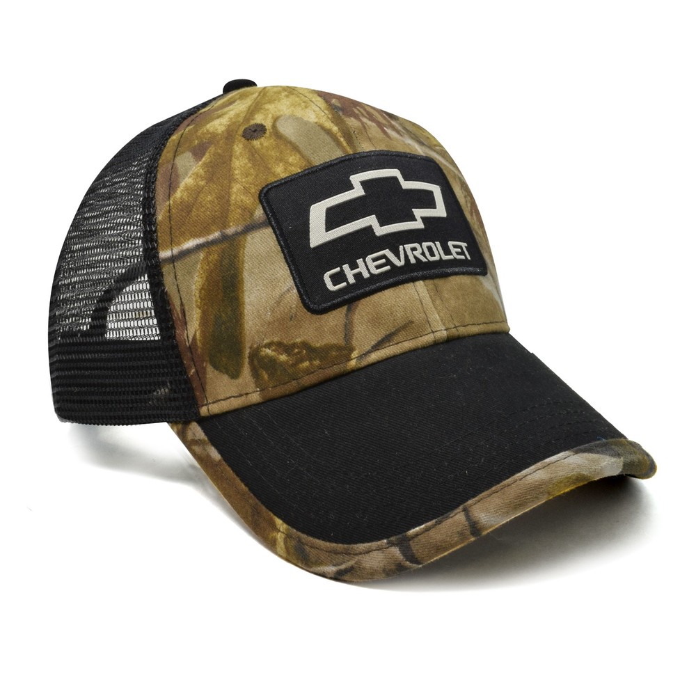 Chevrolet Realtree Patch Camo Mesh Baseball Cap