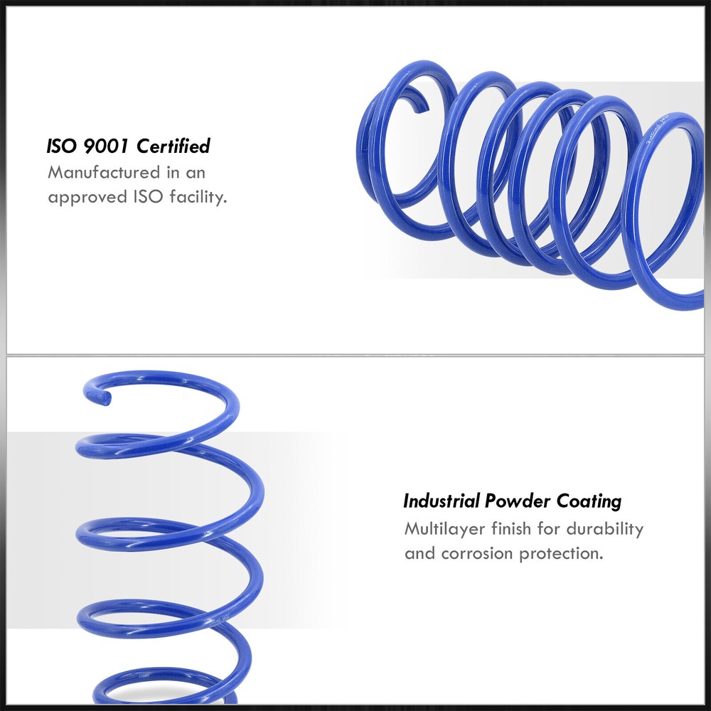 JDM Suspension Lowering Spring Lower Kit Blue For 2006-2012 Mitsubishi Eclipse