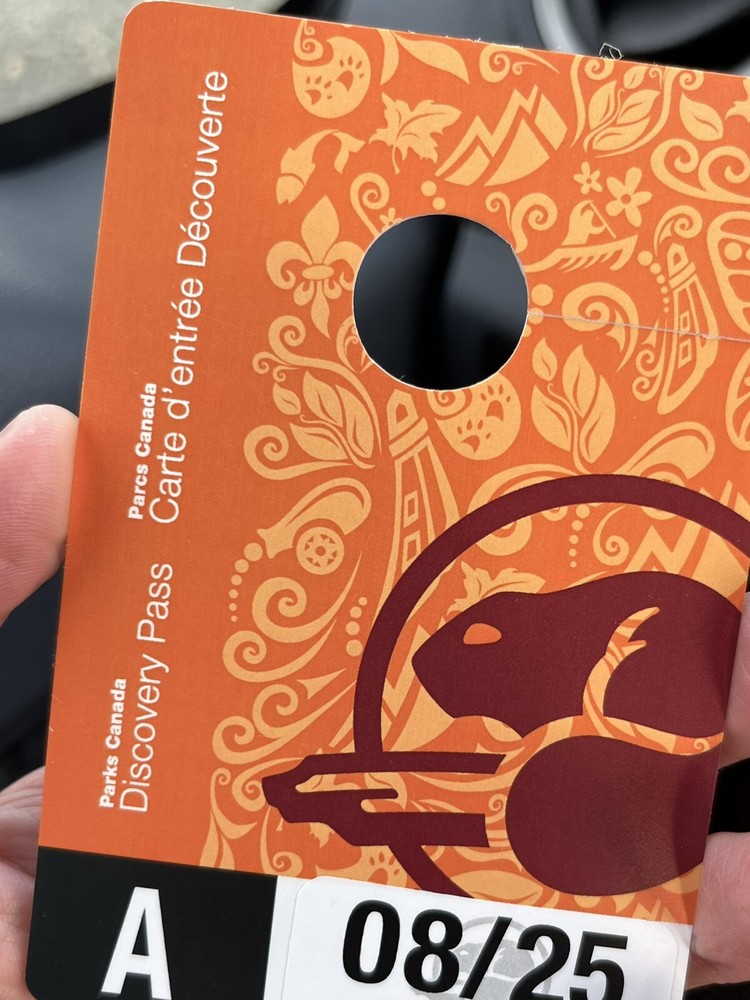 Canada Parks Discovery Pass - Individual - Thru 08/2025 -  $75 CAD Value