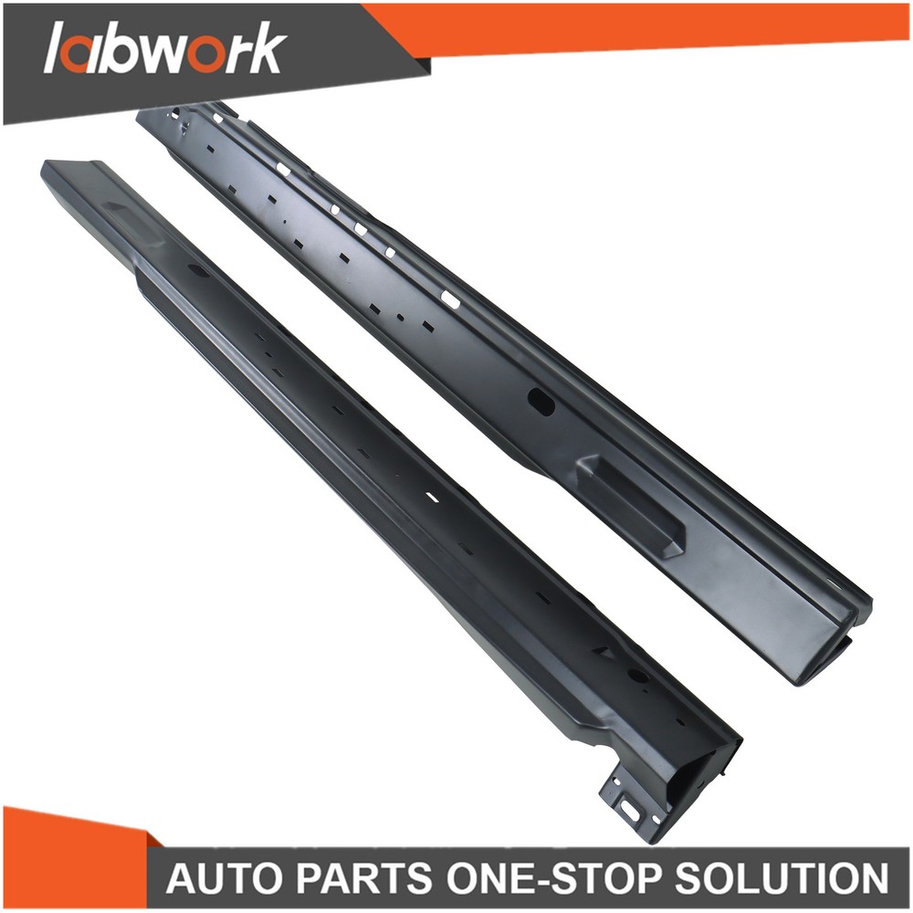 Labwork Pair Rocker Panel Black For Ford Ranger 2Dr Extended Cab 1993-2011