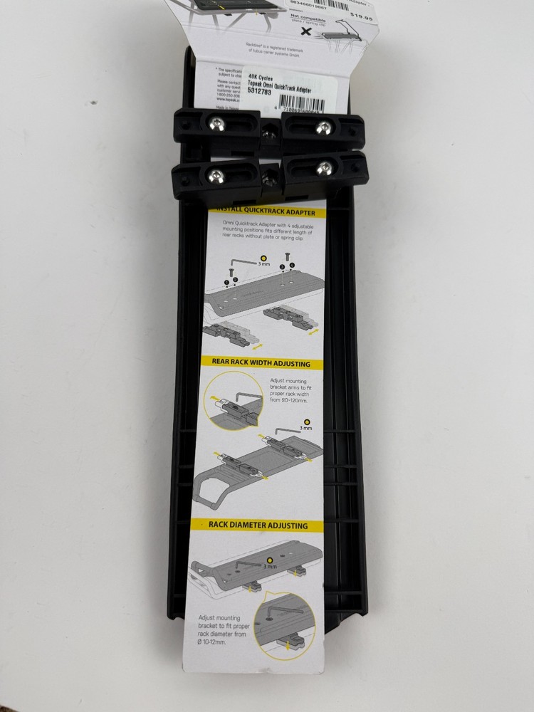 Topeak Omni Quicktrack Adapter