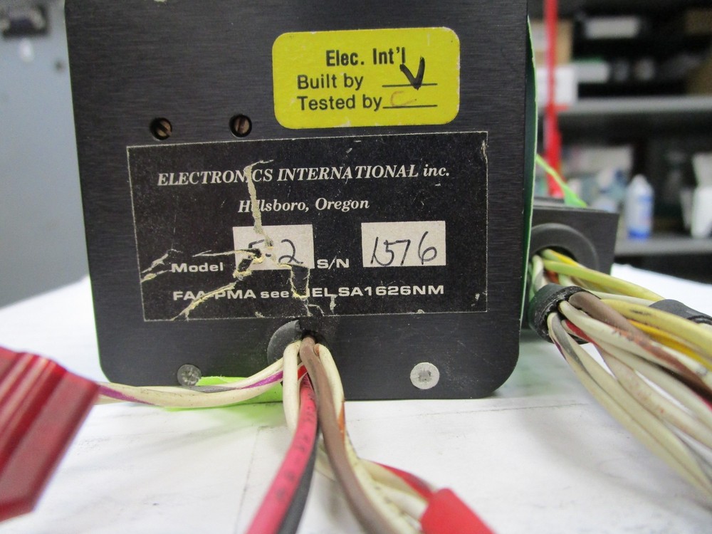 Electronics International E-2 Twin EGT Gauge with E-4 channel upgrade switch