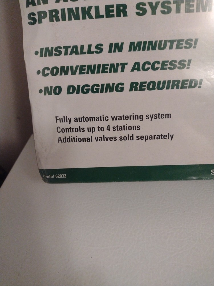 Orbit SunMate Complete Automatic Yard Watering System Kit 62032 Sealed Unopened