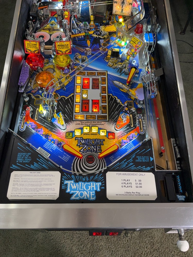PROTOTYPE Twilight Zone Pinball Machine