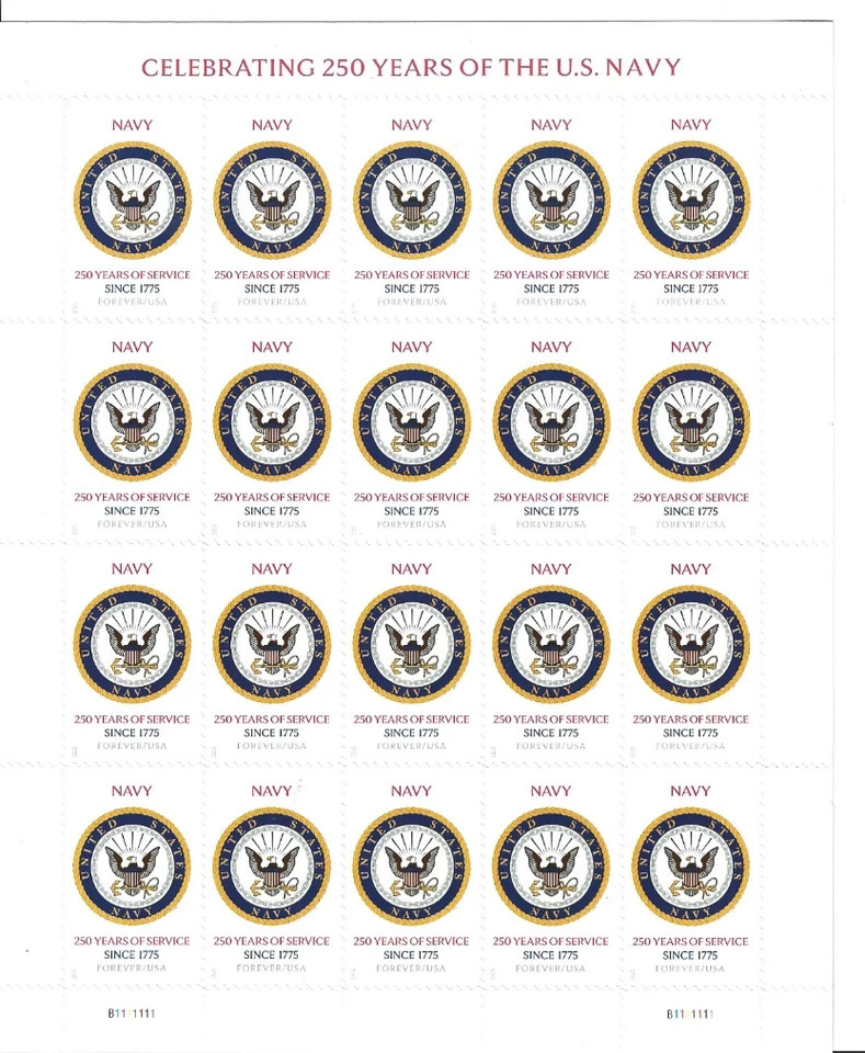 USPS sheet OF FOREVER STAMPS (RETIRED DESIGNS)