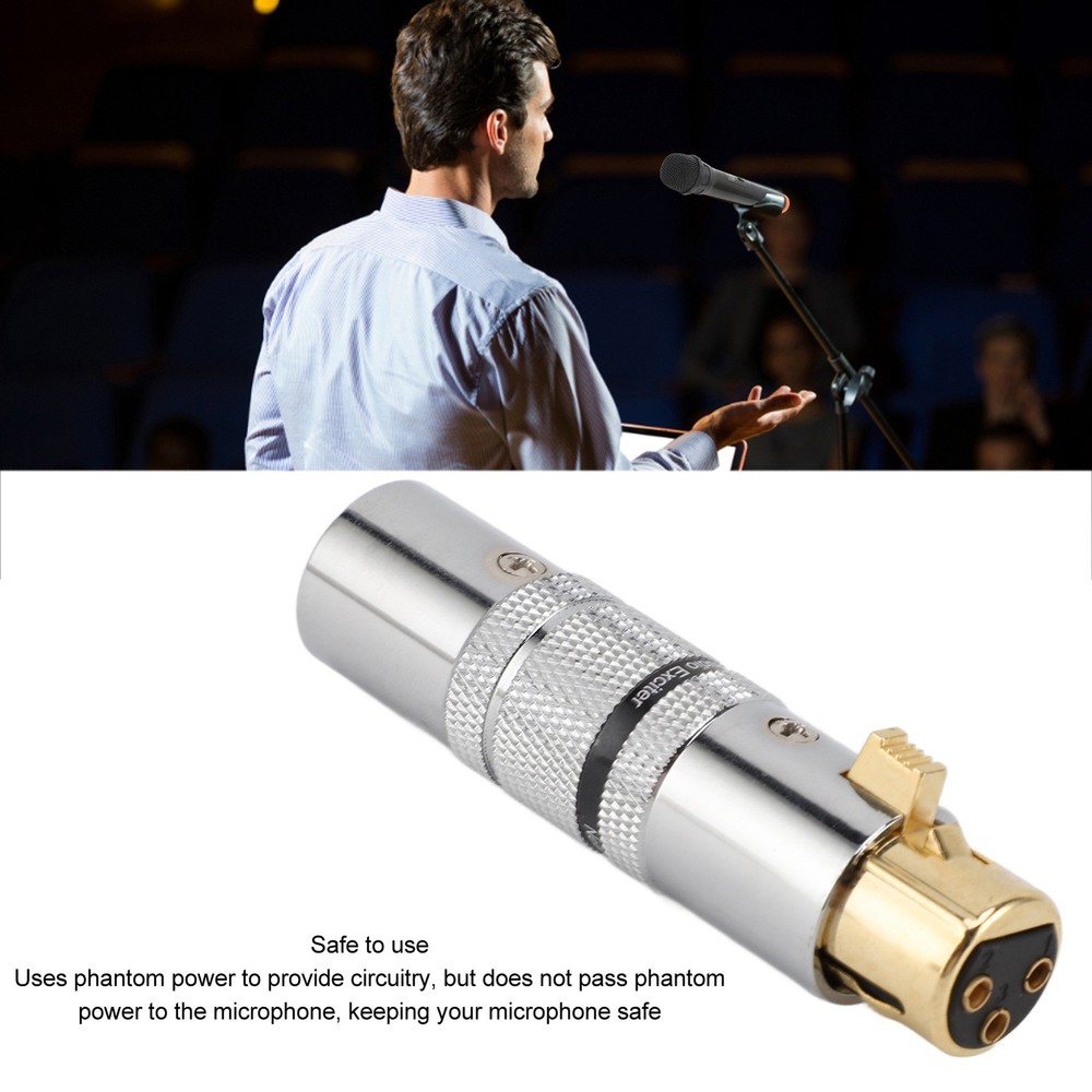 Inline Microphone Preamplifier Mic Preamplifier For Recording Studio Kit Part