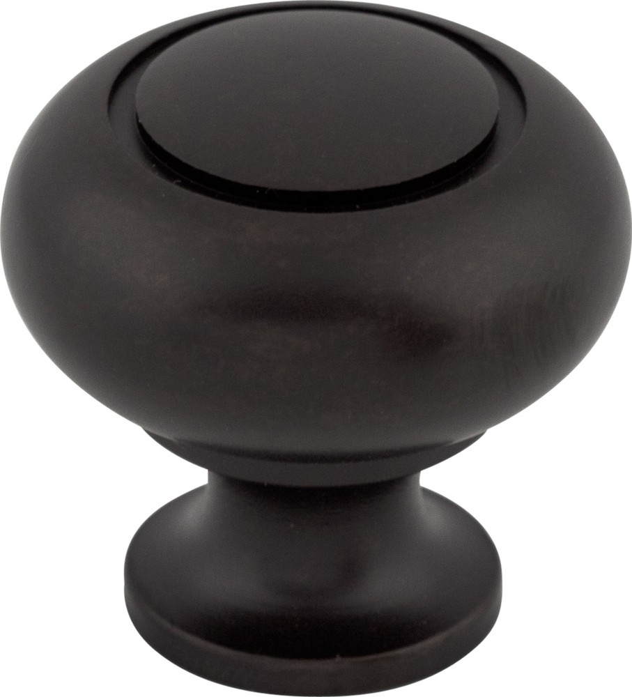 Top Knobs M599 Ring Knob 1 1/4" Patina Black