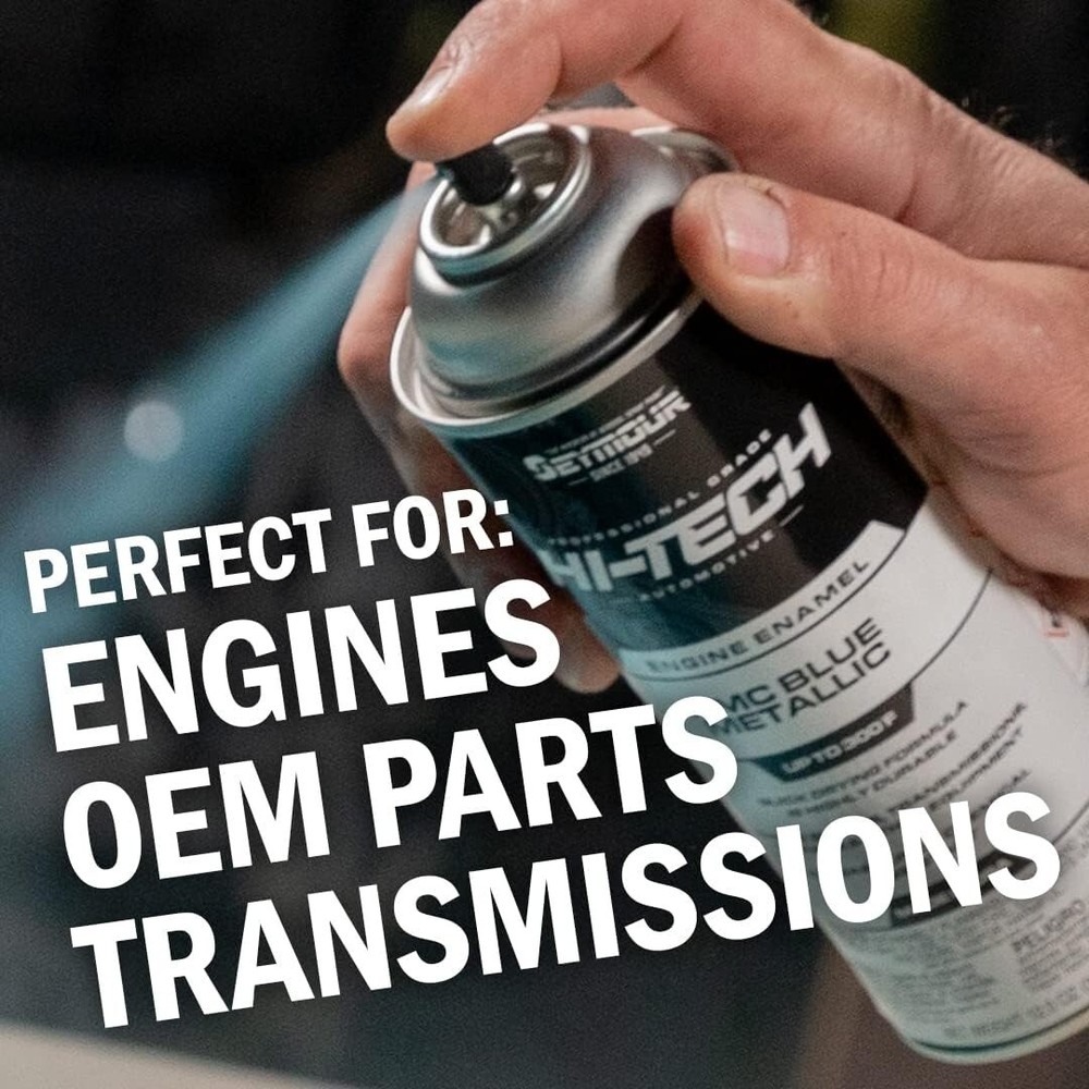 Gloss Clear Color High Temp Coating Engine Brake Spring Paint 12 Ounce