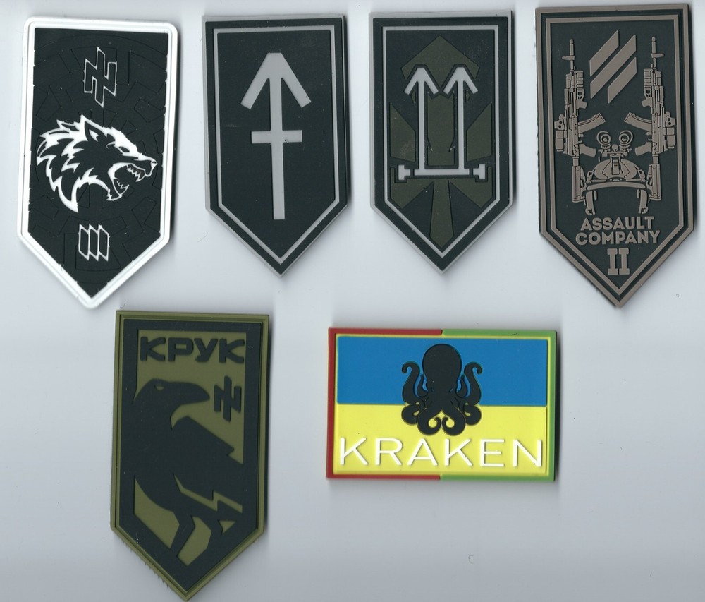 Ukrainian patch army PVC Second Company 3rd Assault Brigade