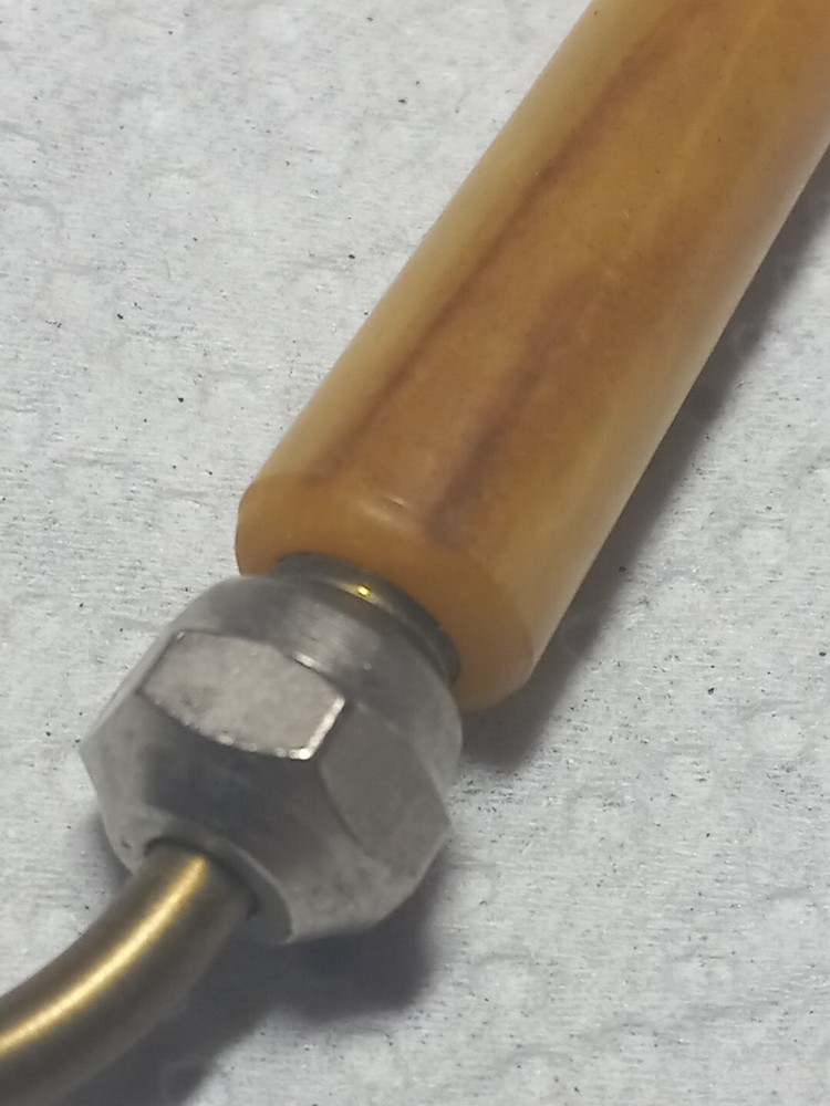 Antique Straight Razor Tool With Bakelite Handle RARE