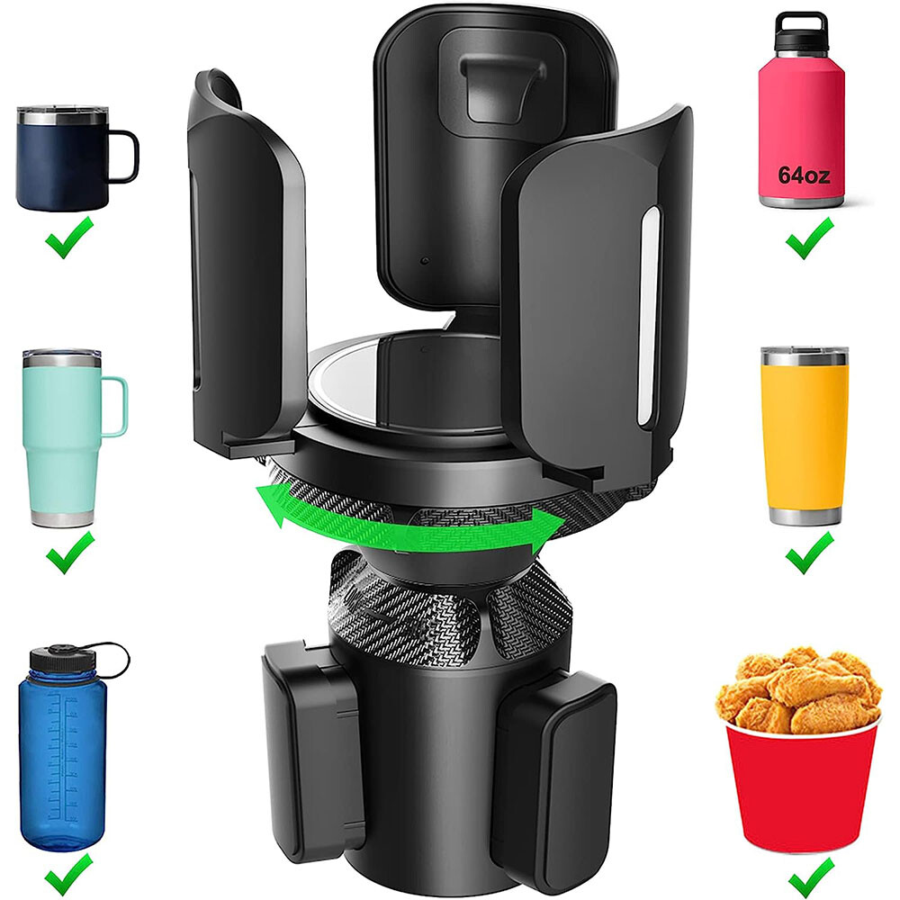 Car Cup Holder Expander Adapter Multifunctional For Large Bottles Mug speedlab