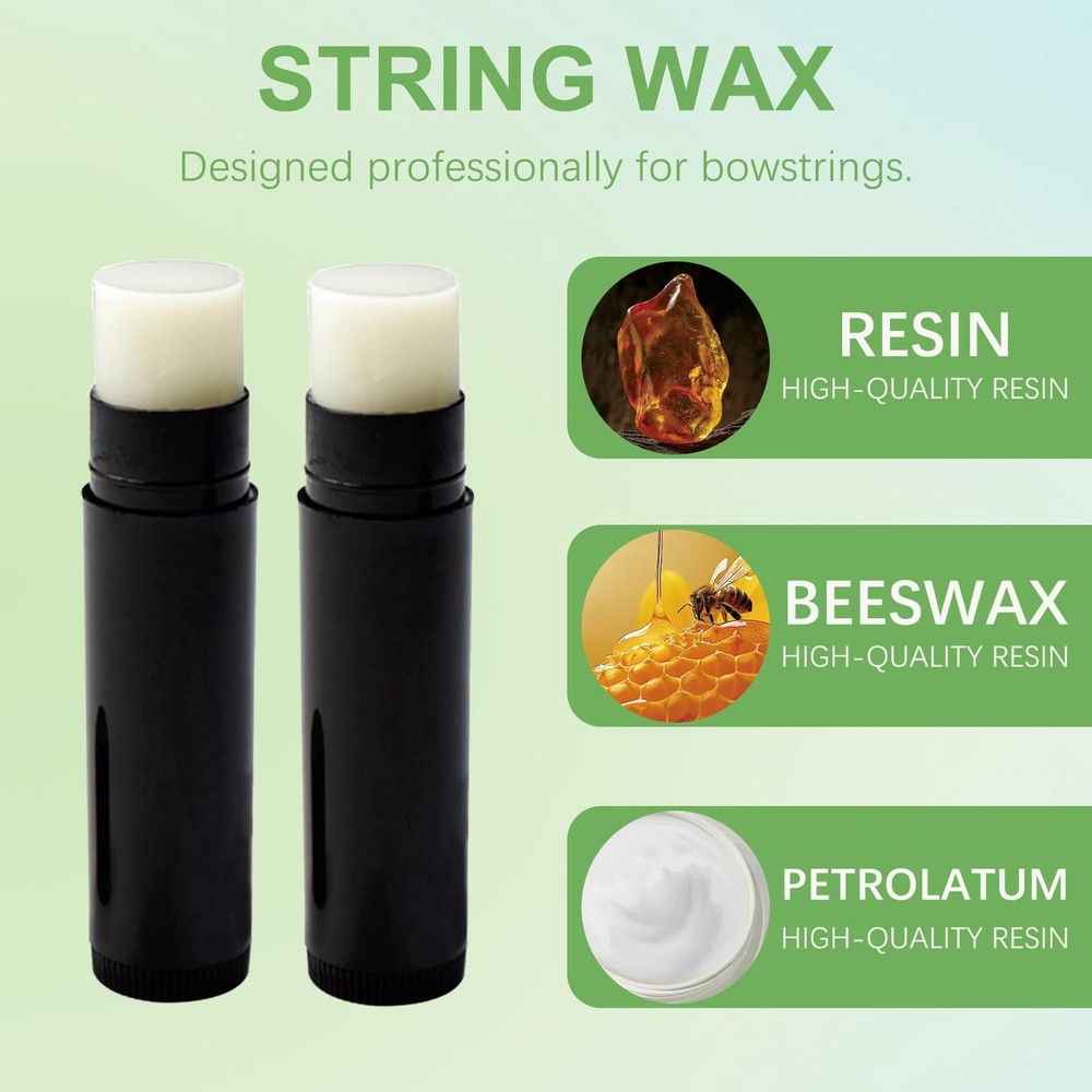 5pcs Archery Bow String Wax Waterproof Protective Crossbow 5 PCS