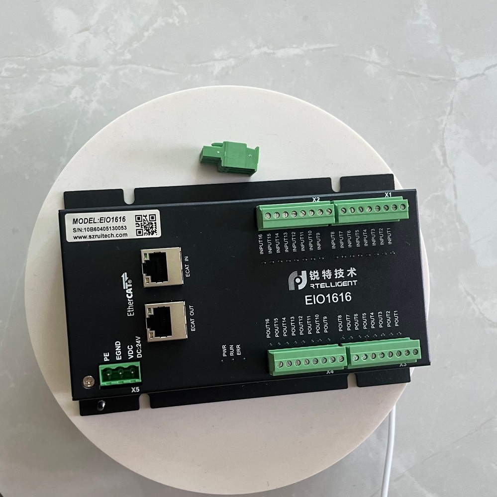 EIO1616 Ethercat lO Module 16 NPN Common Input Cathode Output Ports Controller