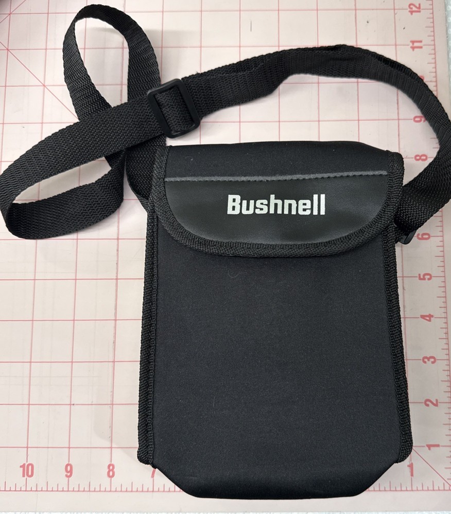 BUSHNELL Binoculars Replacement Bag Case With Adjustable Strap Black