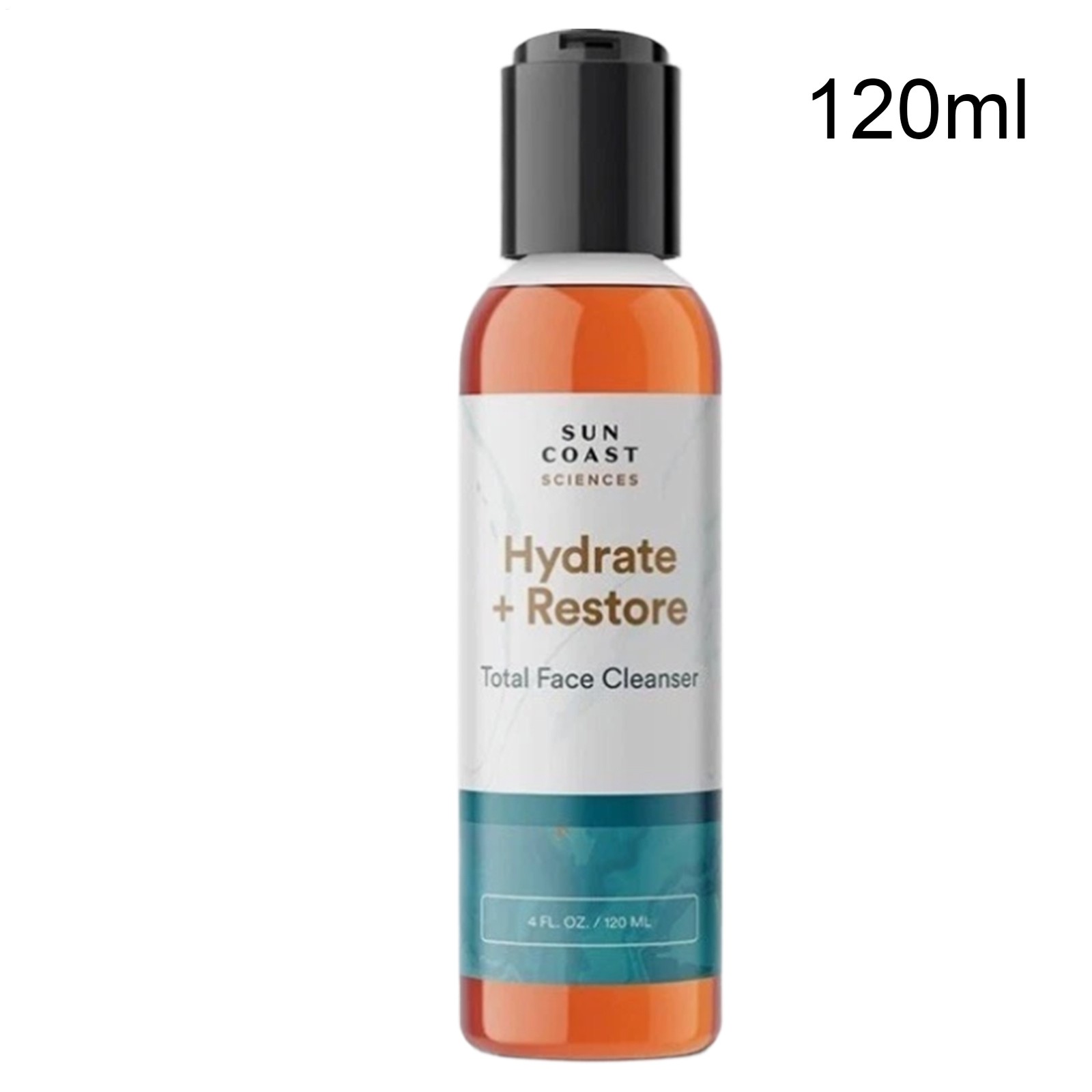 Sun Coast Sciences New Hydrate + Restore Total Face Cleanser 120ml
