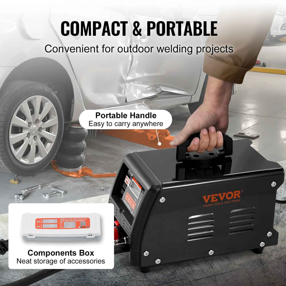 DentForce 3KW: Pro Spot Welder & Auto Body Dent Puller Kit 🚗⚡