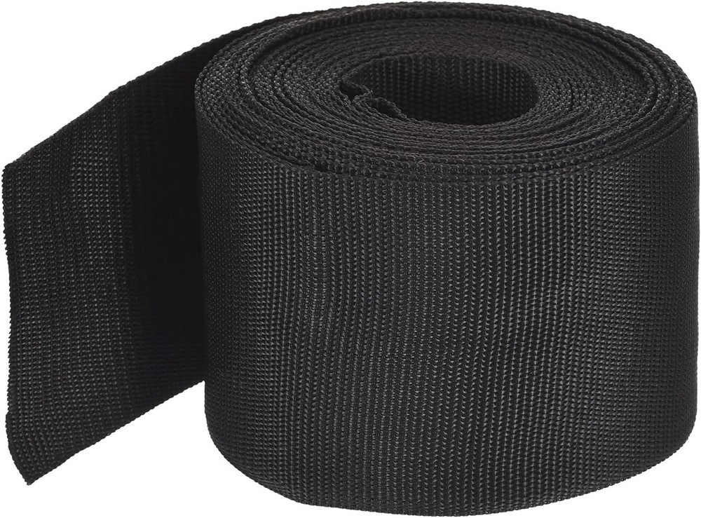 Lightweight Polypropylene Webbing Strap 3" 10 Yard Backpack Strapping Band Bl...
