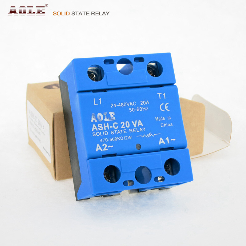 Single-phase solid state voltage regulator ASH-C 20VA (VR) solid state relay 20A