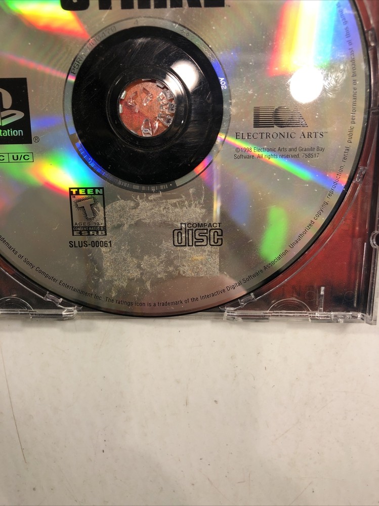 Official Sony PlayStation 1 PS1 Console Complete w 2 Controllers 2 Games