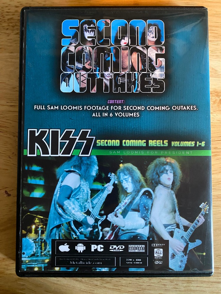 KISS - The Second Coming Reels DVD Box Set Gene Simmons Ace Frehley Carr
