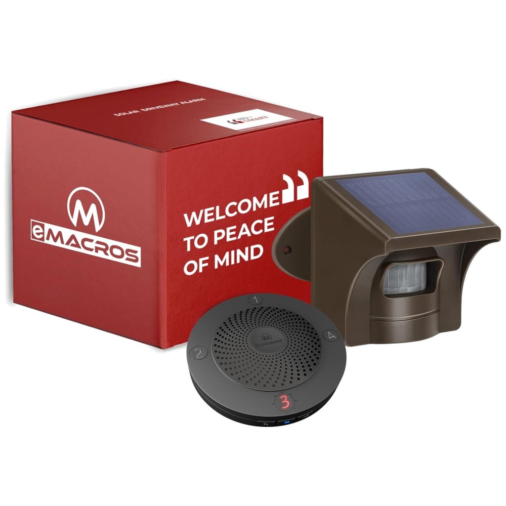 Outdoor Motion Sensor Alarm - Weatherproof Security