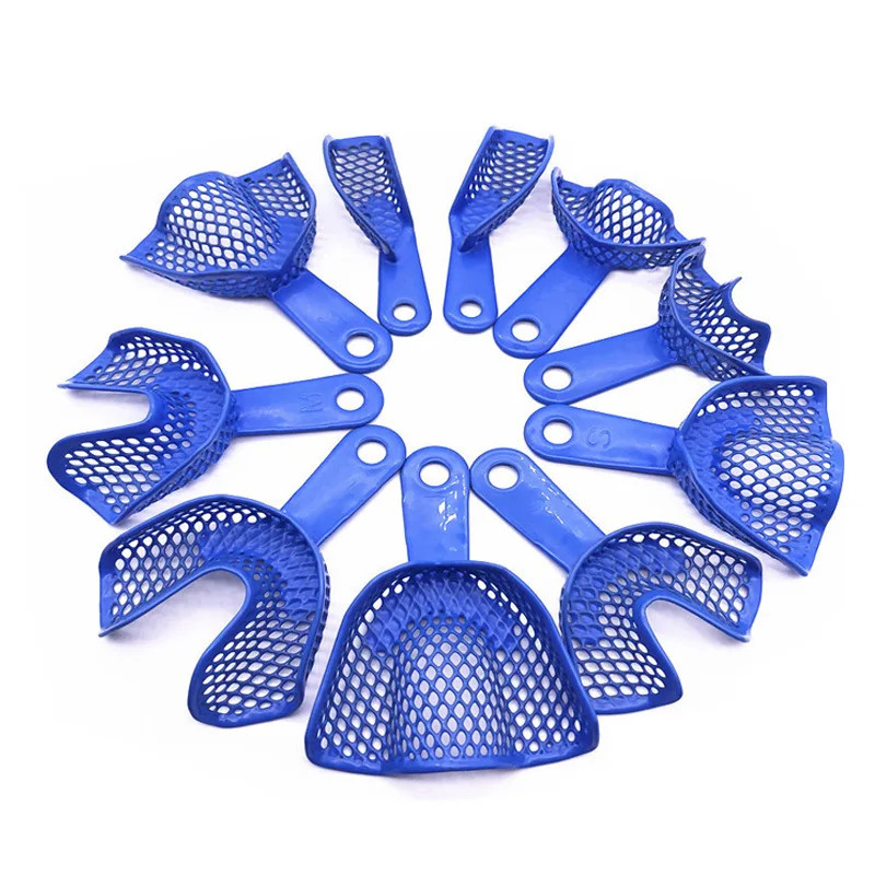 Disposable Plastic Impression Tray Denture Transparent Denture Consumable