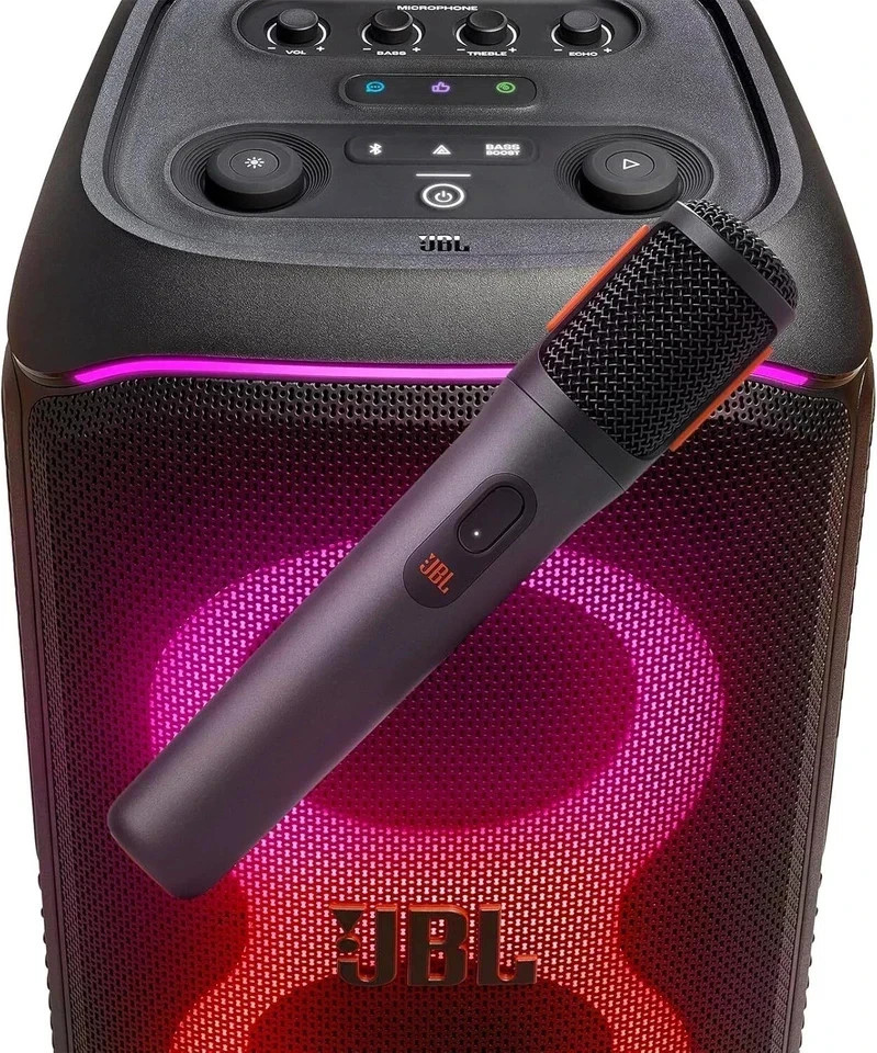 JBL PartyBox Digital Wireless Microphone System with Dual-Channel Receiver