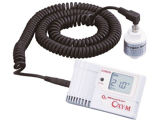 OXY-1S-M Oxygen Analyzer 0-100% O2 Internal Sensor JIKCO Japan