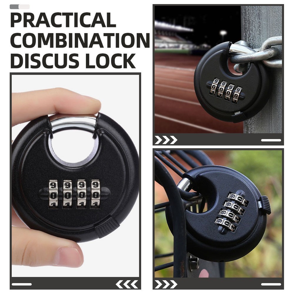 Security Padlock Outdoor with Heavy Duty Combination