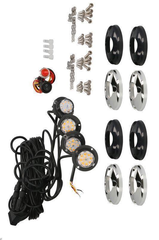 Rotating beam light trucklight LED-80-4