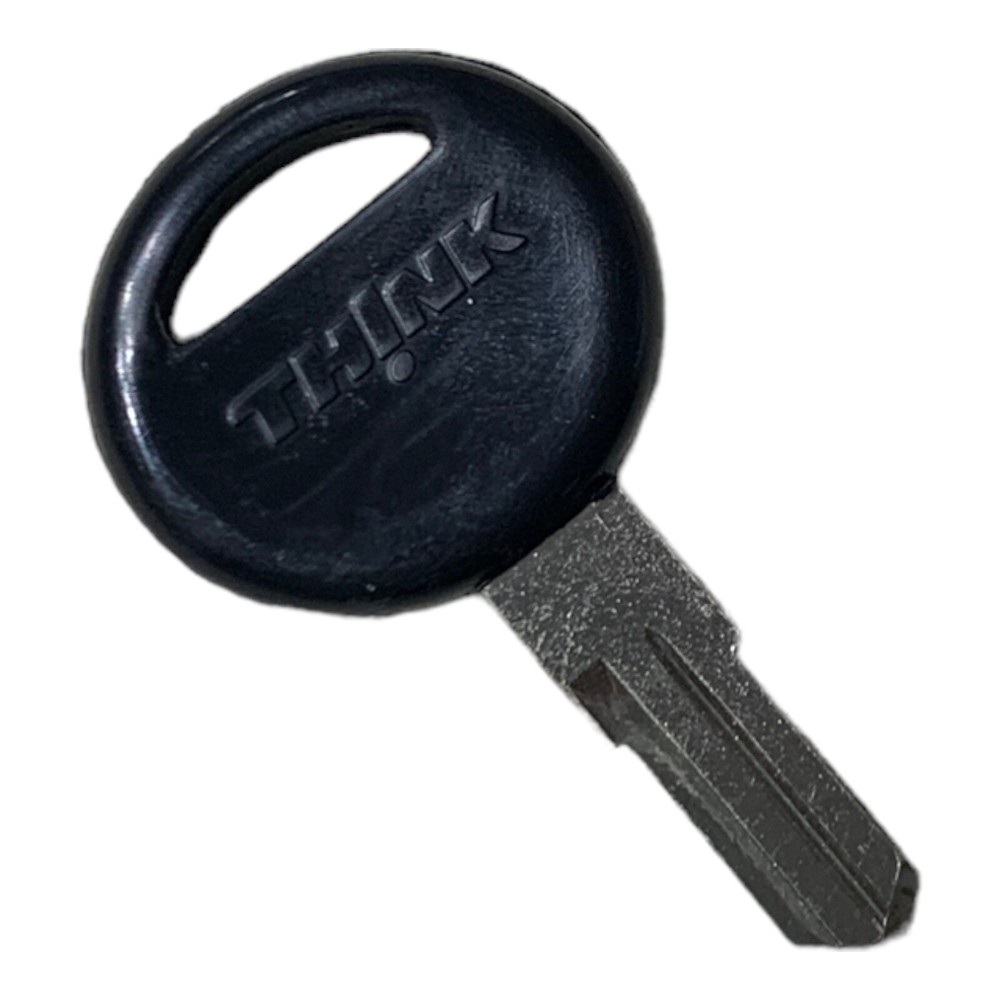 Ford Various Models Golf Carts TH1P Double Sided Plastic Head Key Blank