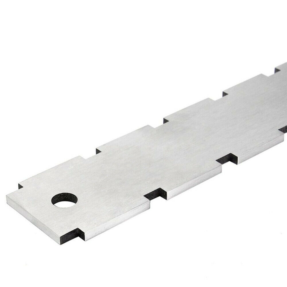 Guitar Neck Notched Ruler Fingerboard Straight Edge Check Fret Luthier Tools Kit