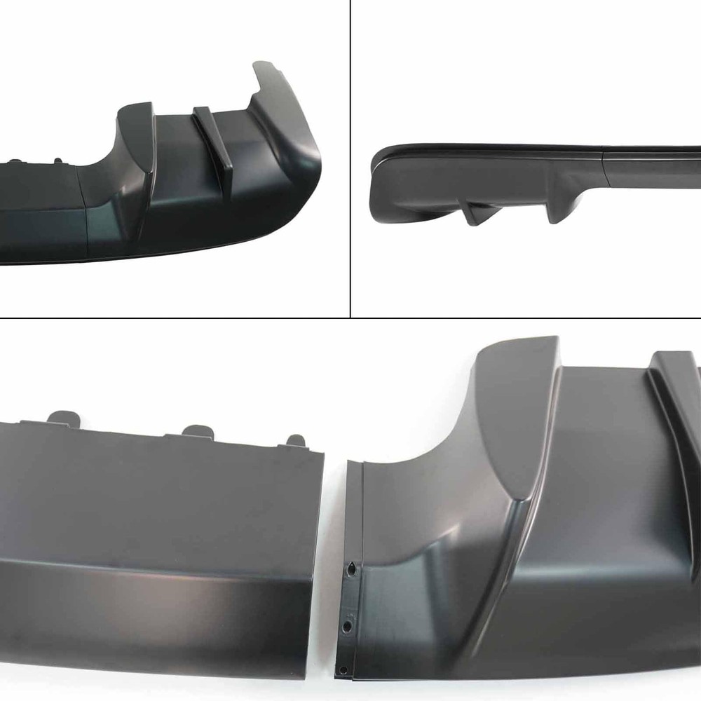 Rear Bumper Diffuser Chevy Corvette C5 1997-2004 Matte Black
