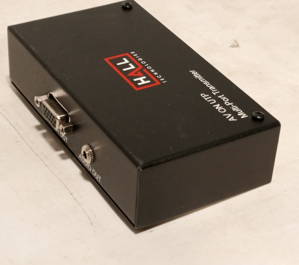 Hall Technologies AV ON UTP Multi-Port Transmitter Device, High Resolution