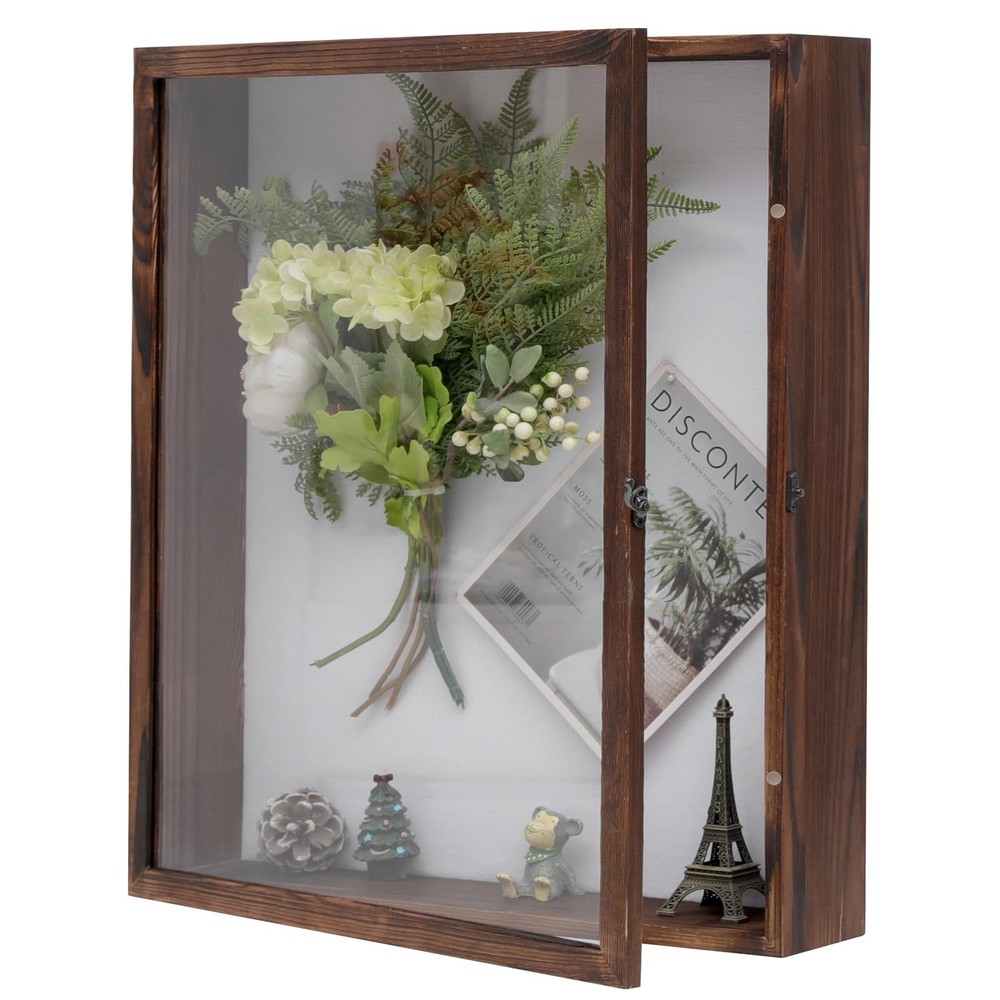 Extra Large 16x20 Shadow Box Frame, 3.54" Deep Display Case with Linen Back &...